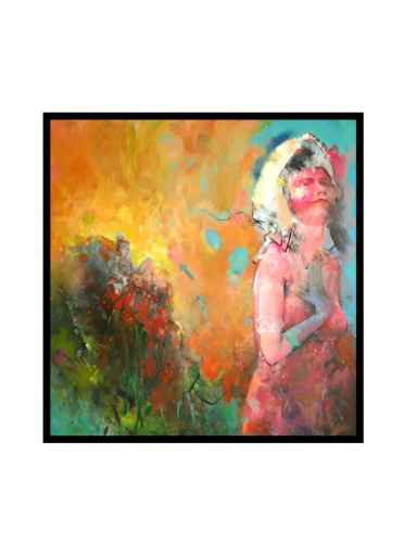 A SUNSET BLAZE (SOLD)